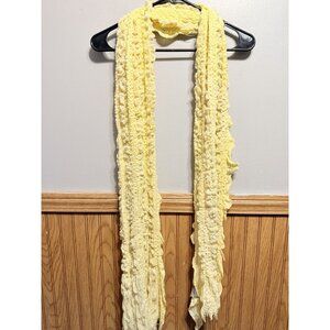 Vanity Scarf Neck Warmer Yellow Women’s One Size